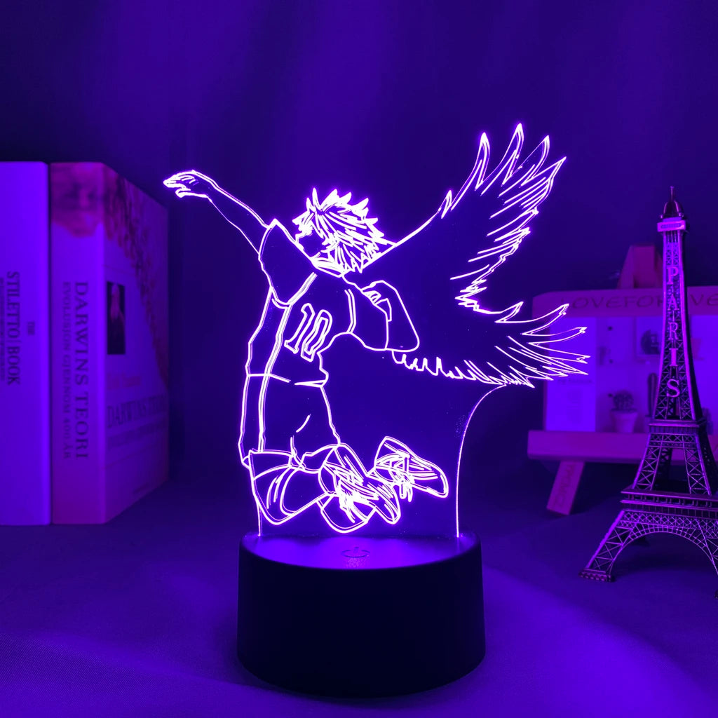 Manga Haikyuu Room Decor 3d Lamp