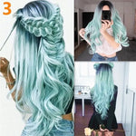 Ombre Long Hair Beauty Silver Wig