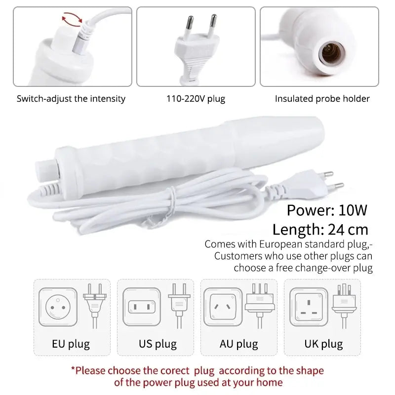 High Frequency Electrotherapy Facial Machine