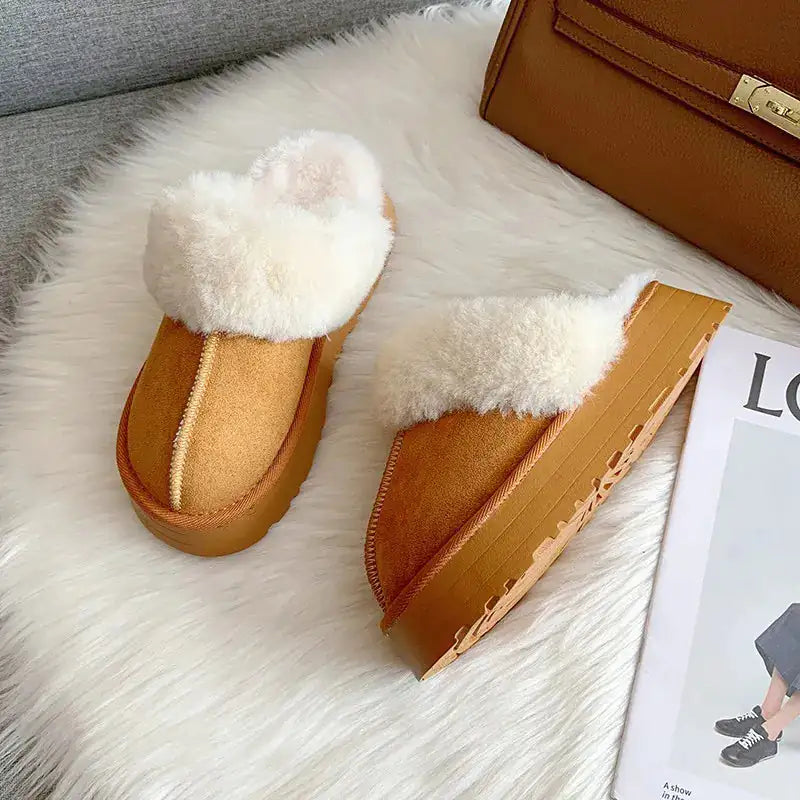 High-Quality Fuzzy Slip-Ons