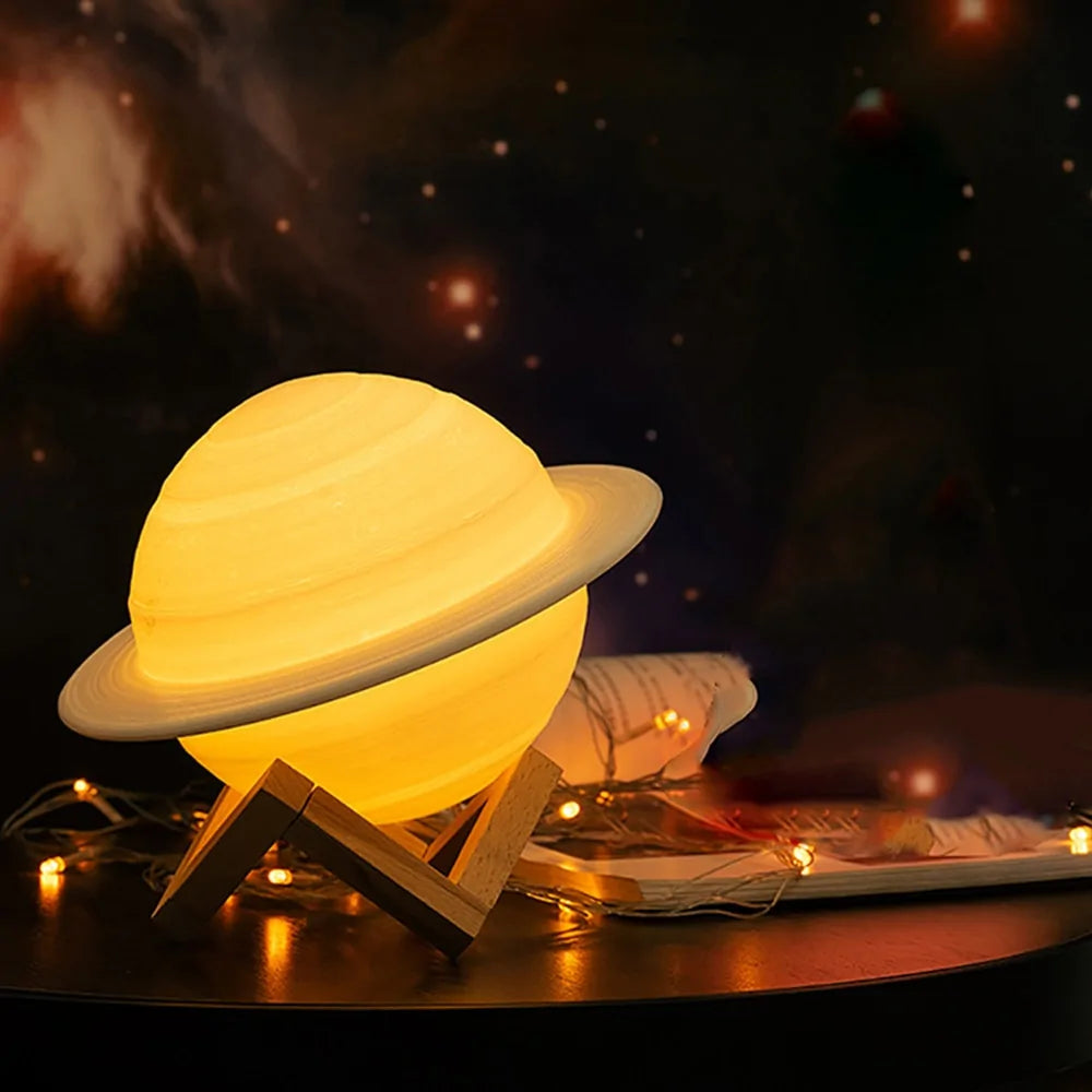 Saturn Warm Lamp Night Light