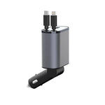 Retractable USB Travel Fast Charge Cord