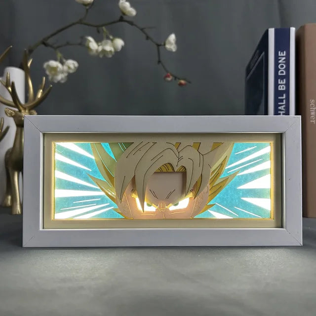 LED-Enhanced Action Figure Display Case