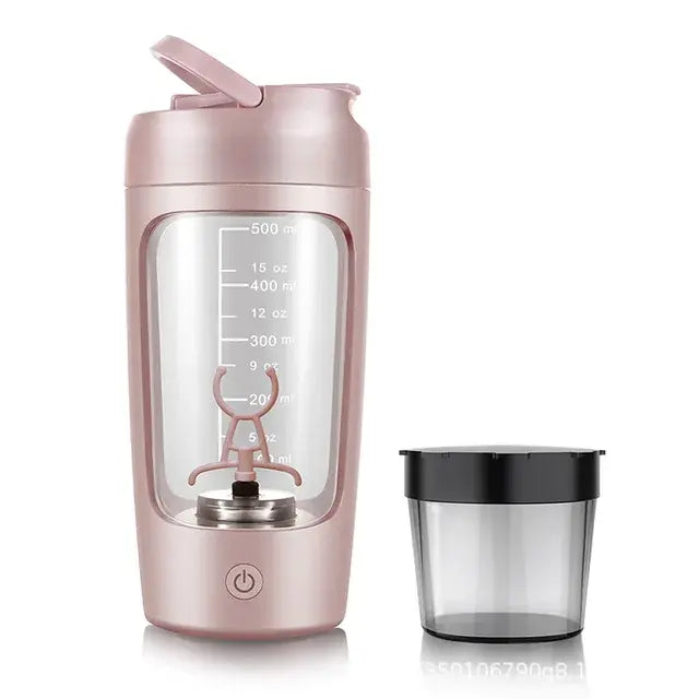 Electric Whey Protein Shaker Bottle