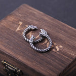 Men's Viking Dragon Statement Ring