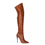 Women's Over-the-Knee Leather Boots