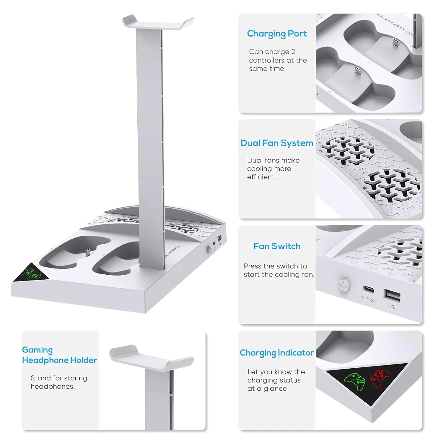 Xbox Series S Charger Cooling Stand