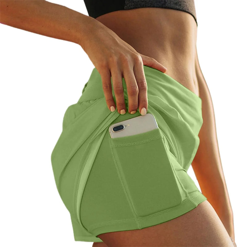 Breathable and Supportive Women's Running Shorts