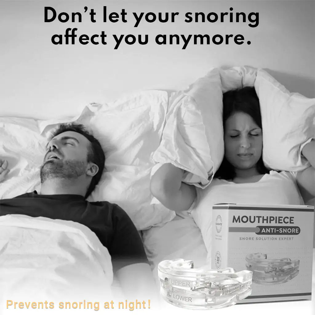 Anti-Snoring Mouthpiece with adjustable fit