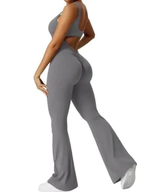 Women's Flex Fit Zippered Yoga Bodysuit