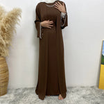 Women's Sleeveless Dress and Cardigan Set
