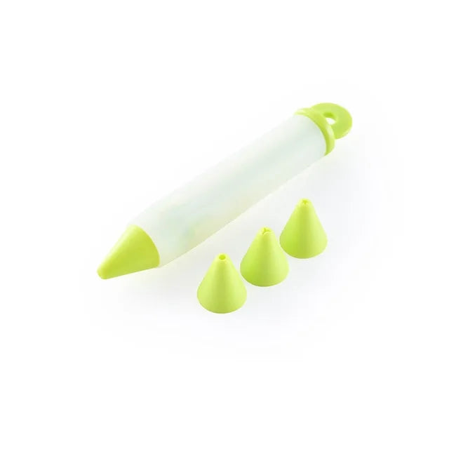 STOMART.CO.UK Silicone Decorating Writing Pen Decorating Pen Food Writing Pen Free Text