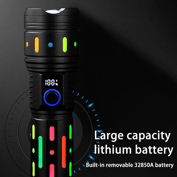 High-Power Bright Flashlight