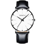 Men's Minimalist Stainless Steel Watch
