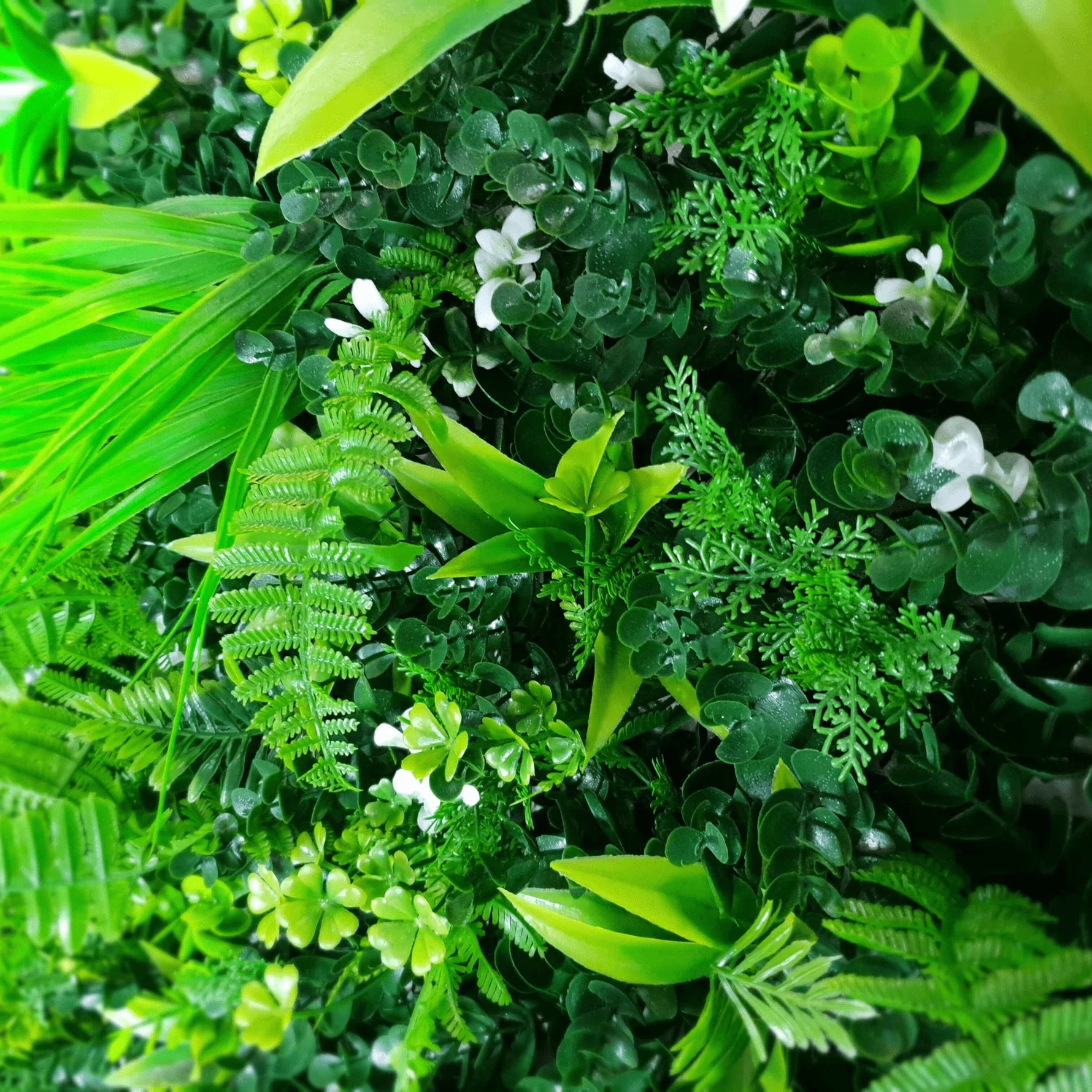 Faux Plant Green Wall