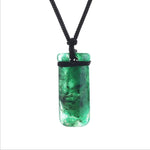 Greenstone Pendant Necklace Inspired by Aquaman