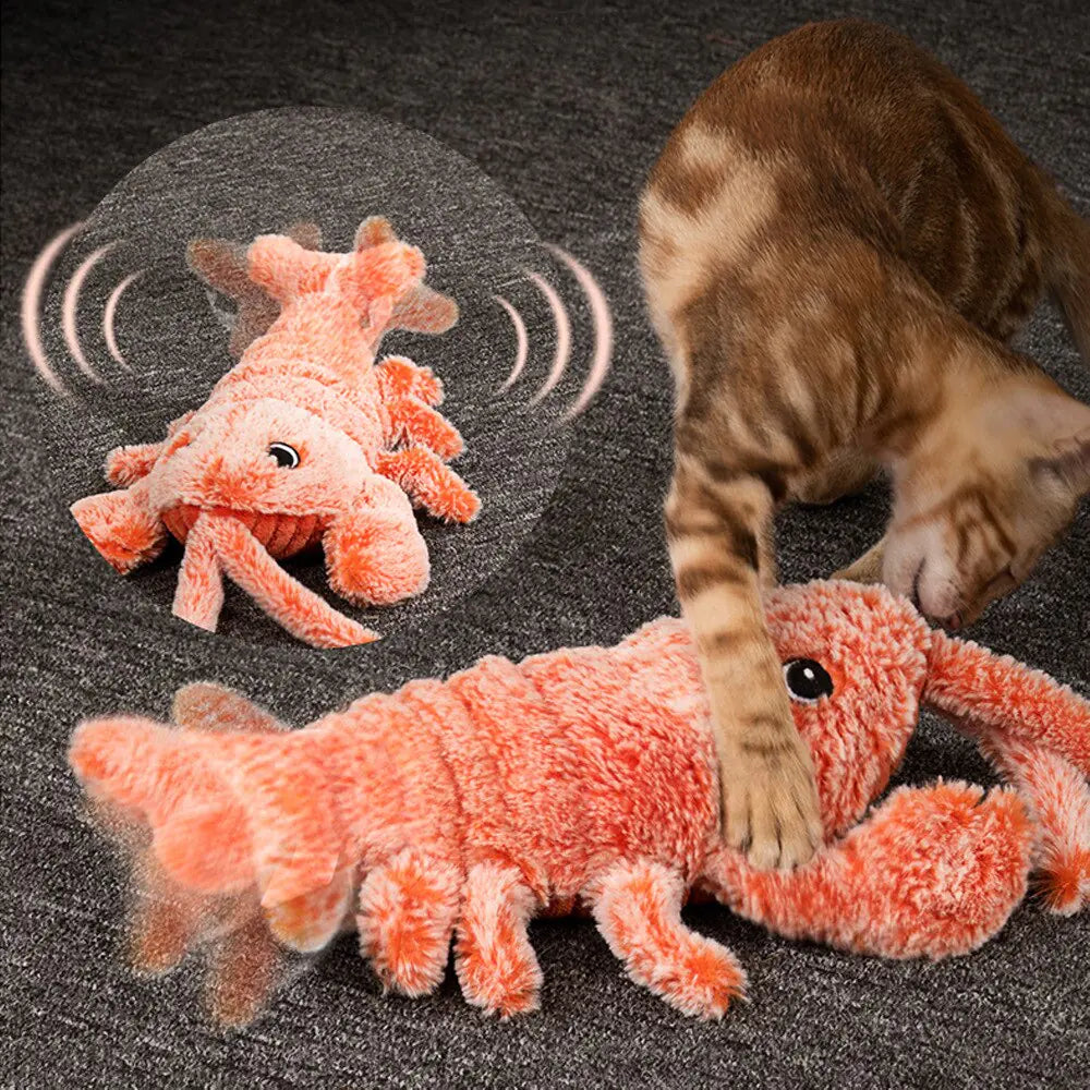 Jumping Shrimp Playful Cat Toy