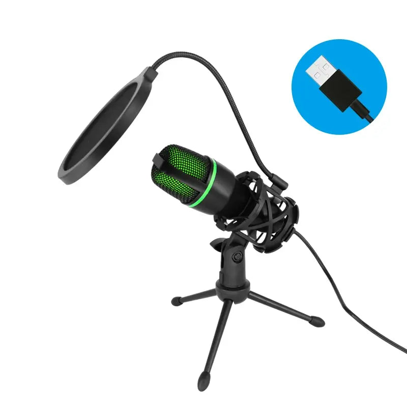 Pro-Level USB Condenser Microphone