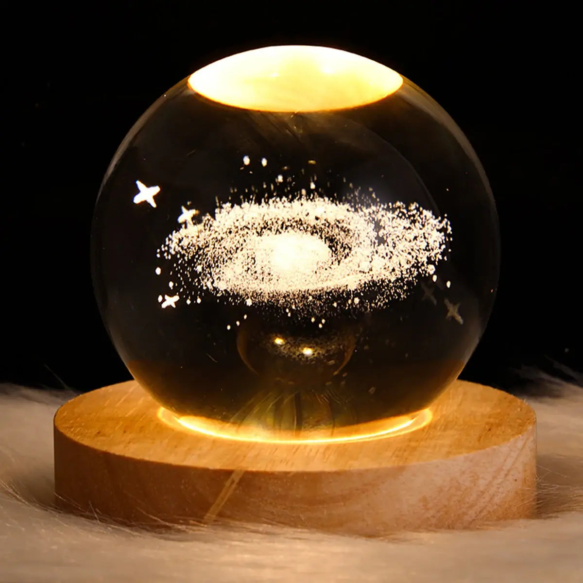 Galaxy 3D Crystal Ball Lamp