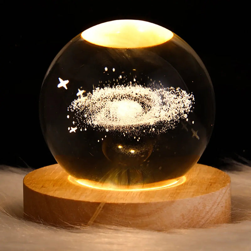 Galaxy Crystal Ball Lamp