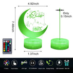 Mond Sterne Touch Control Lamp