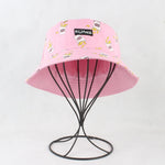 Panama Banana Print Bucket Hat