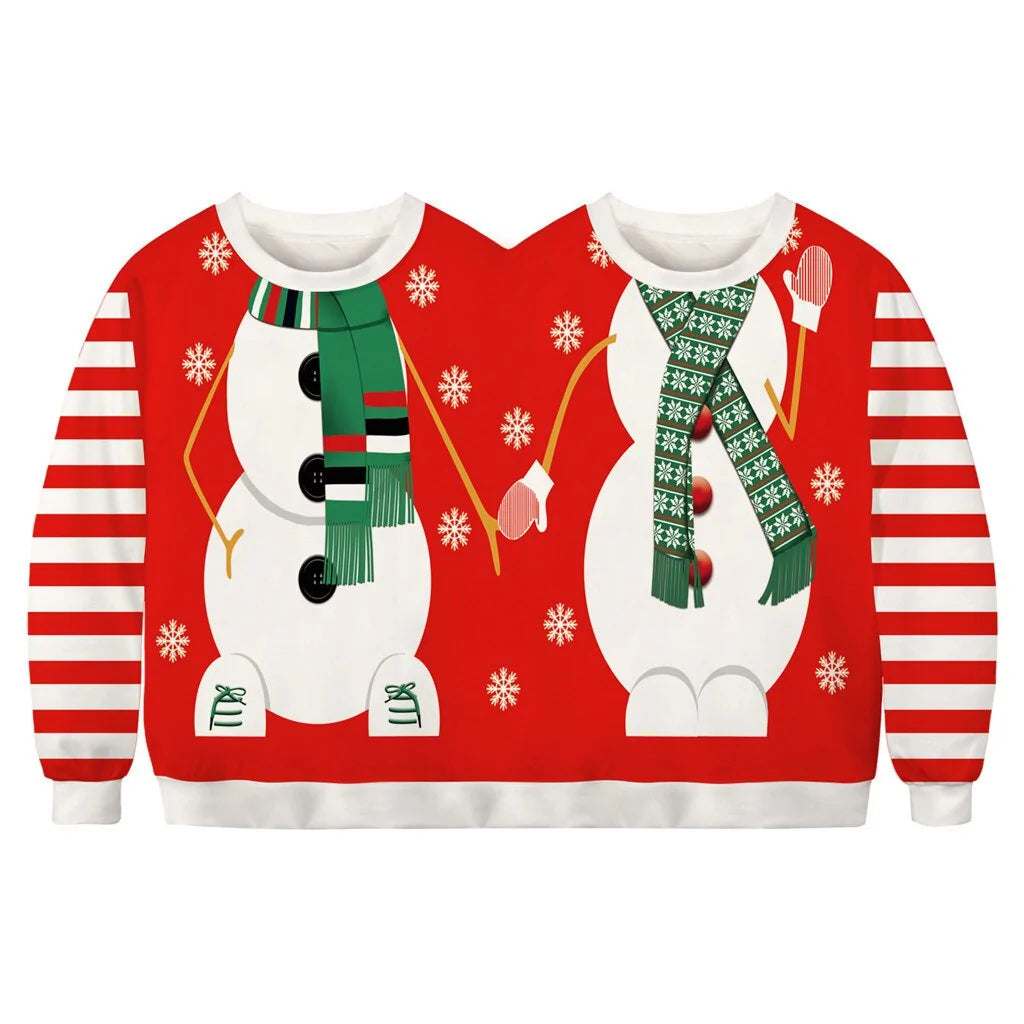 funny holiday sweater outfit