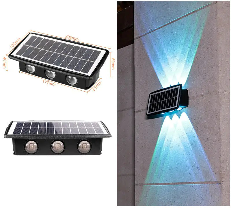 Waterproof Outdoor Solar Wall Lights