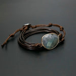 Bohemian Rock Rope Wristlet