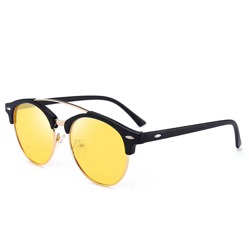 STOMART.CO.UK Round Polarized Sunglasses Men Sports Sunglasses Free Text