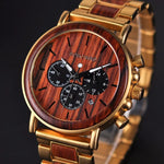 BOBO BIRD Luxury Wooden Wristwatch