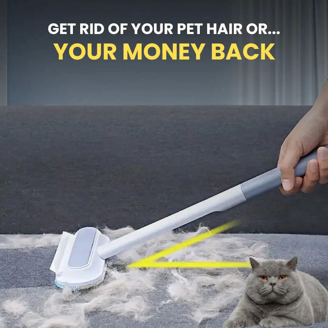 Self-Cleaning Furry Friend Hairbrush