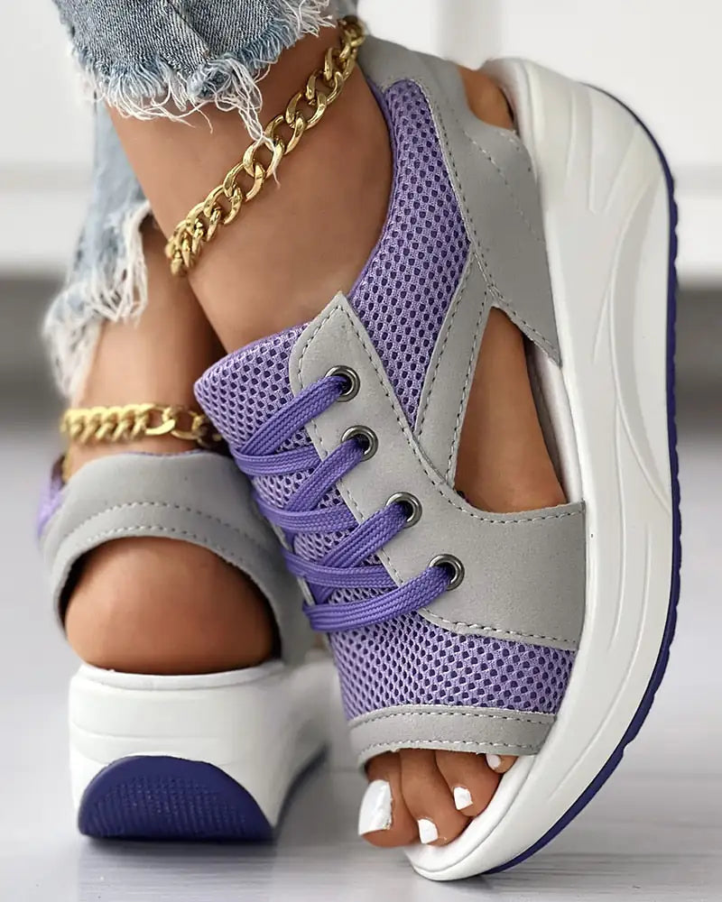 Ladies Laced up Sheos