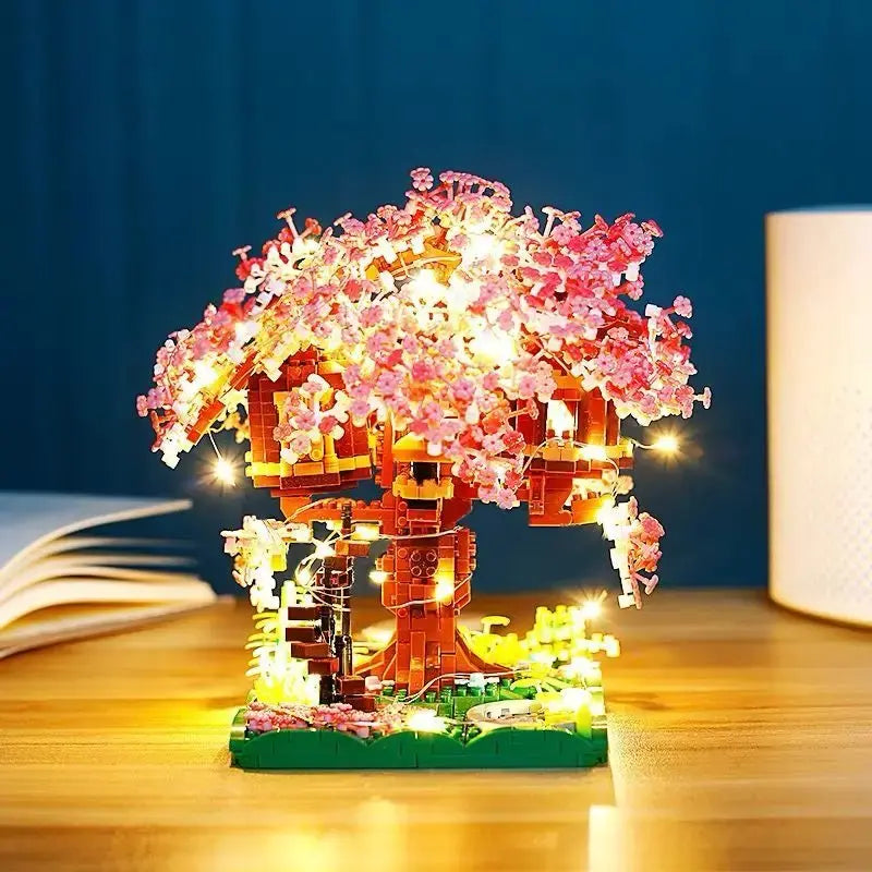 Sakura Flower DIY Treehouse Model