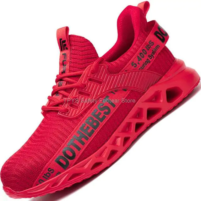 Breathable Steel-capped Trainers
