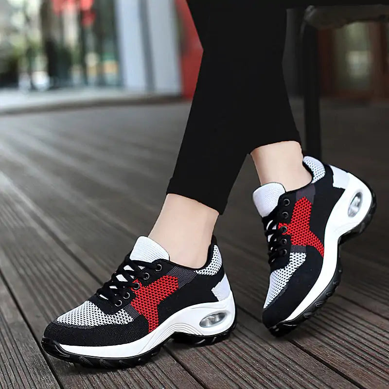 Women's Air-Infused Tennis and Gym Sneakers