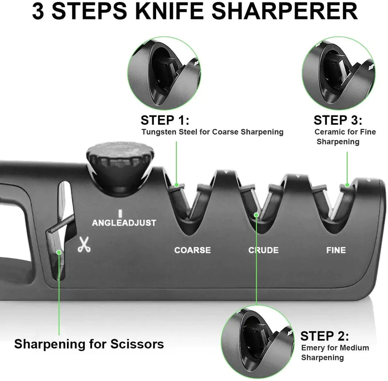 STOMART.CO.UK Knife Sharpener Tool Kitchen Free Text