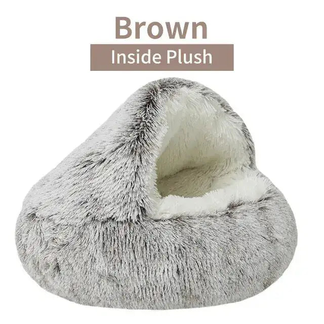 Soft Plush Pet Bed For Cats