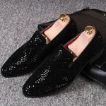 Men's Rhinestone Shining Loafer Shoes