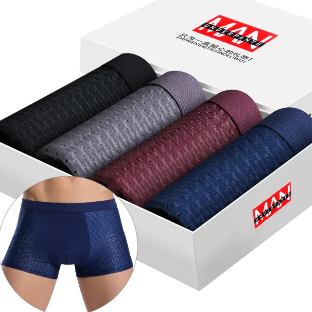 Ultra-Soft Silk Boxer Shorts