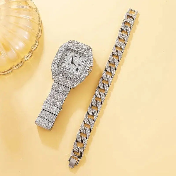 Luxury Diamond-Embellished Women Watches