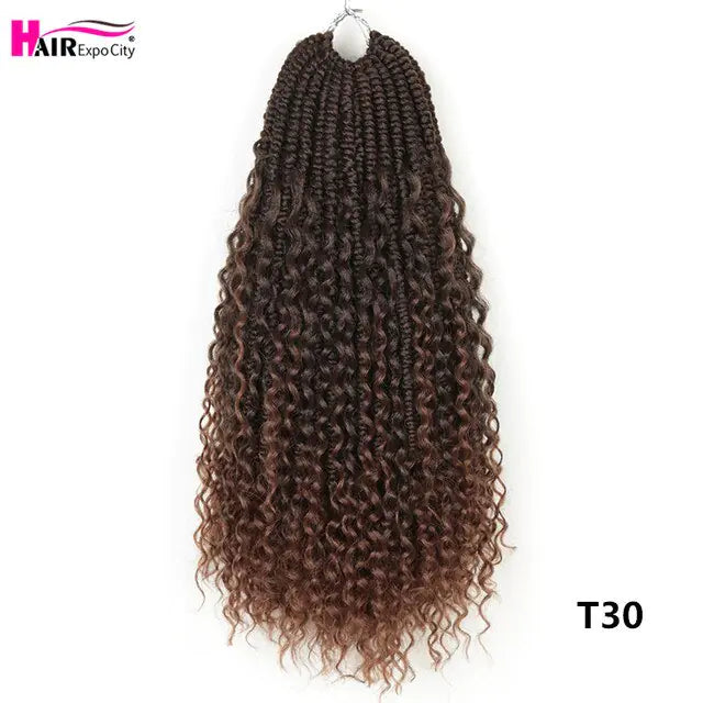 Air Goddess Braid Hair Extension in dark brown color