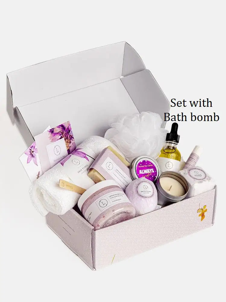 Lavender Bath Bomb Shower Steamer Pack