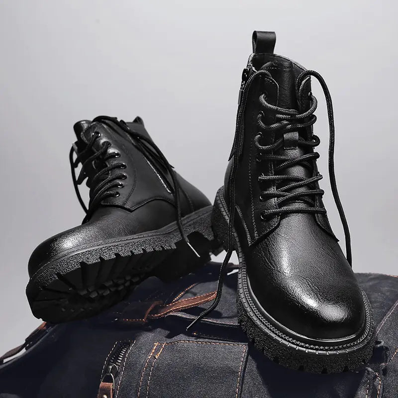 durable leather boots
