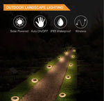 Waterproof Solar-Powered Garden Lights