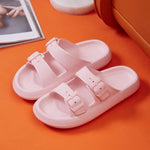Stylish Clasped Slippers
