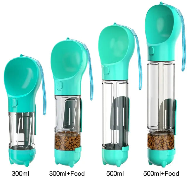 Multifunction Water Food Feeder Pet Bottle