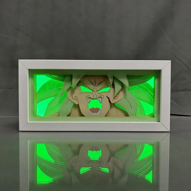 LED-Enhanced Action Figure Display Case