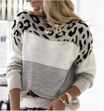 Chic and Bold: Leopard Print Sweater