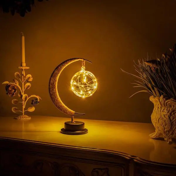 LED Moon Sepak Takraw Lunar Lamp